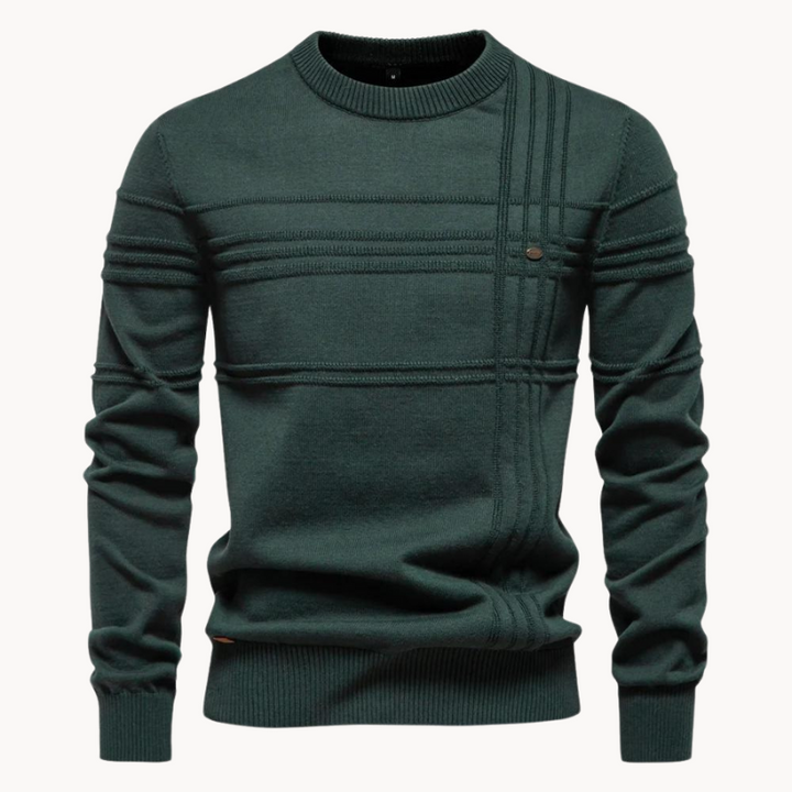 Axis Line Crew Knit