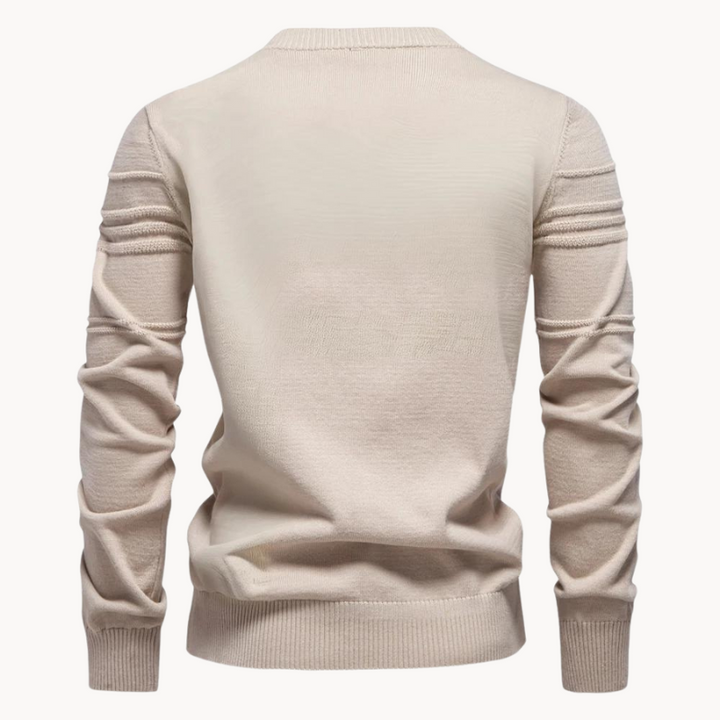 Axis Line Crew Knit
