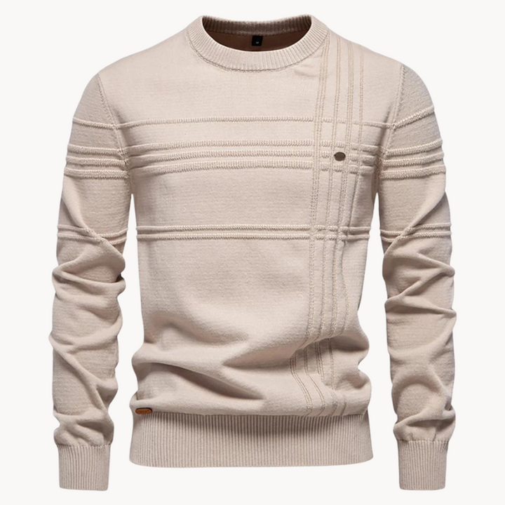 Axis Line Crew Knit