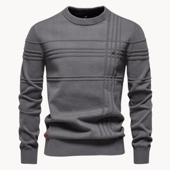 Axis Line Crew Knit