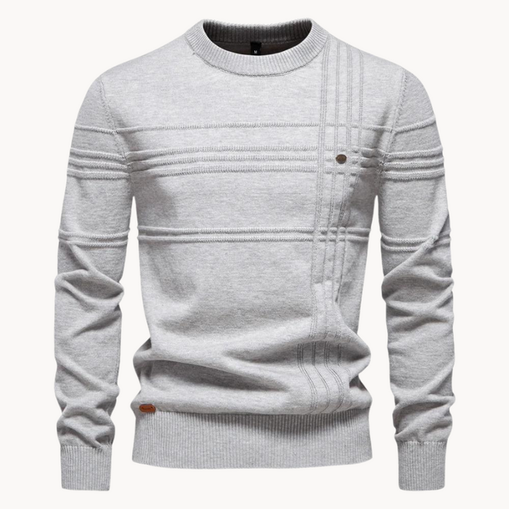 Axis Line Crew Knit