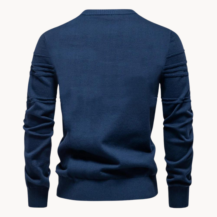 Axis Line Crew Knit