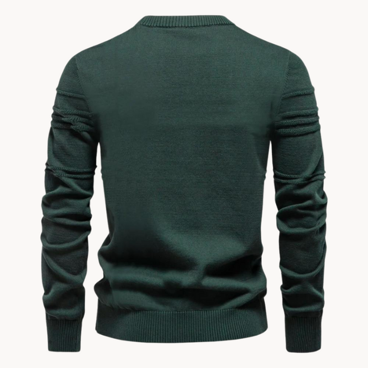 Axis Line Crew Knit