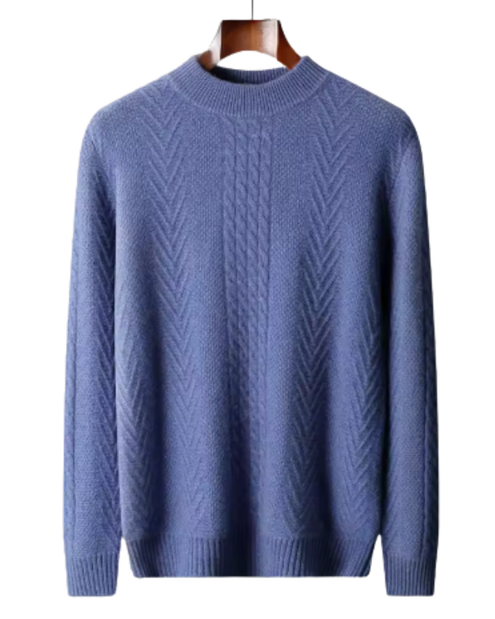 Bellagio Patterned Cashmere Sweater