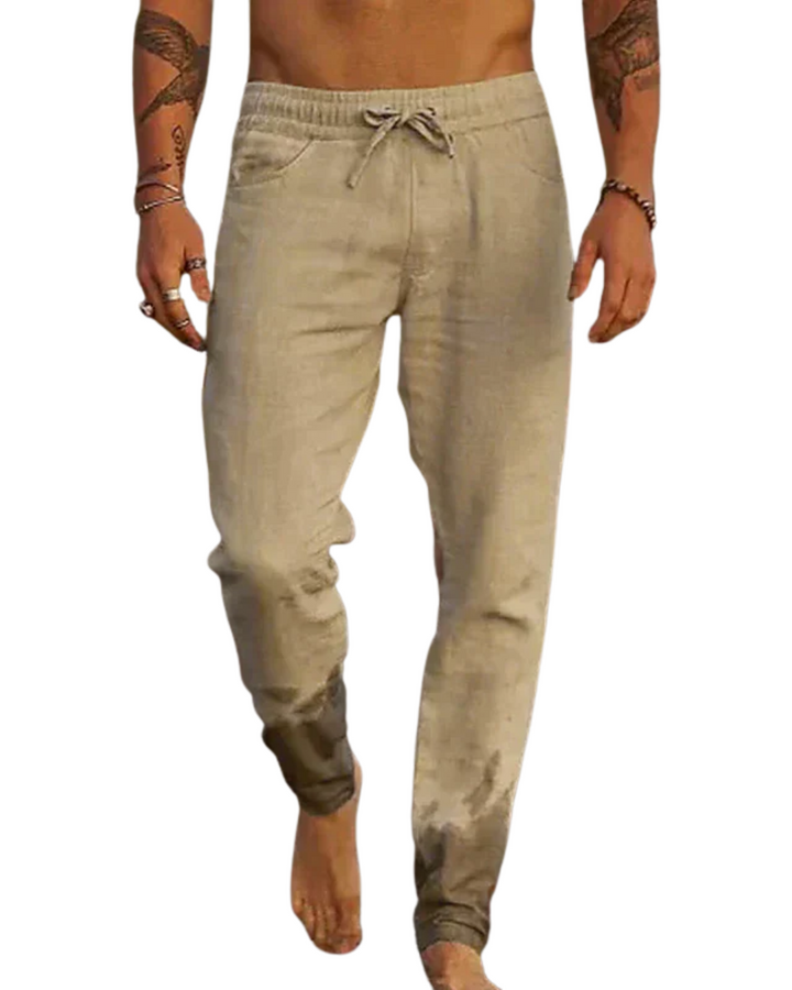 Lightweight Linen Beach Trousers
