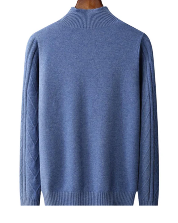 Bellagio Patterned Cashmere Sweater