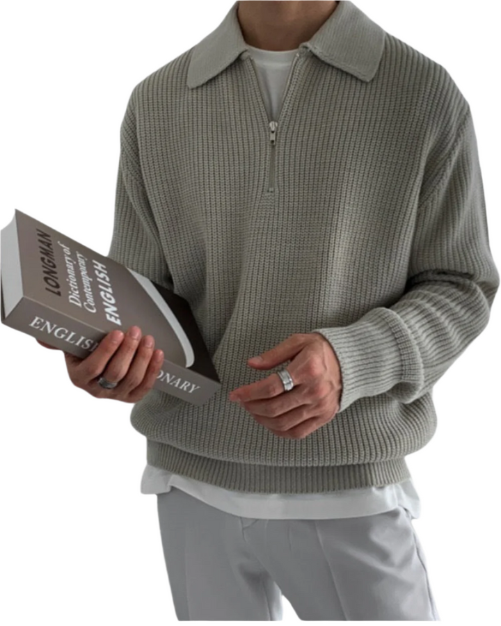 Monaco Zip-Up Sweater