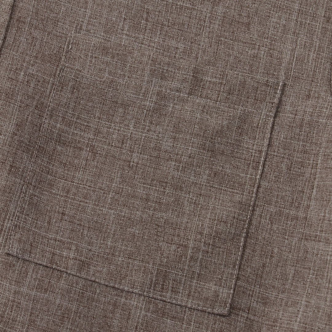 Merano Linen Mandarin Shirt
