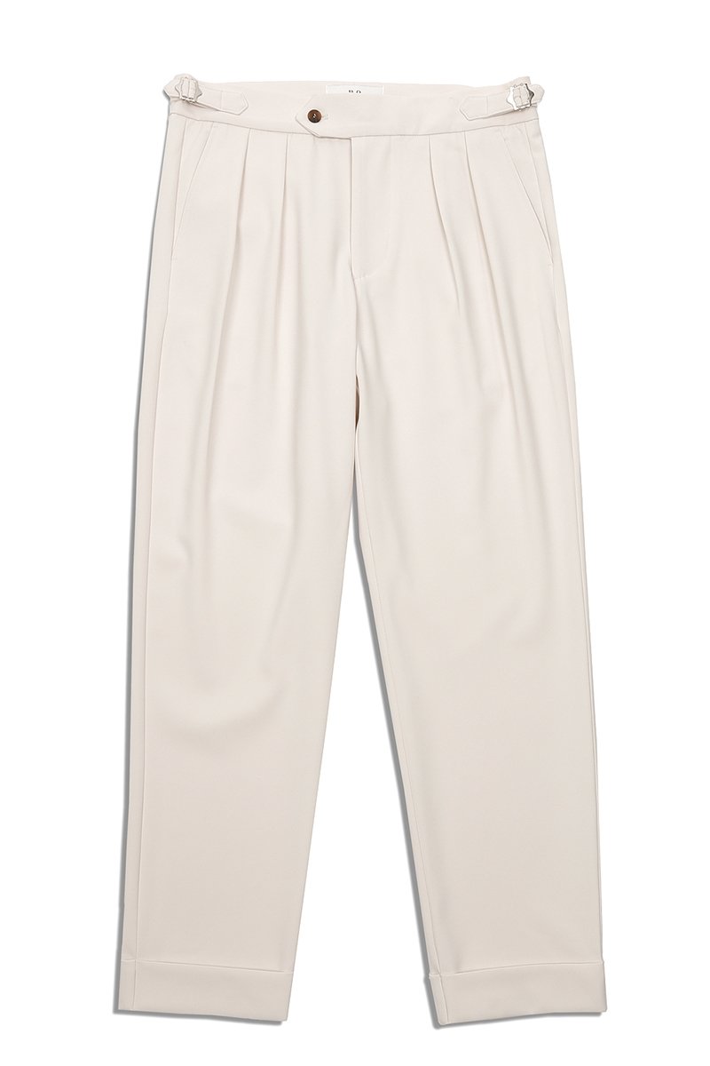 Meridian Linen Pleated Trousers
