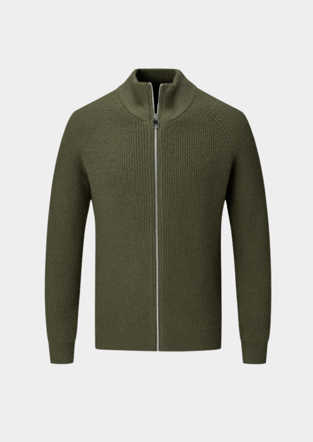 Sorrento Wool Zip Cardigan