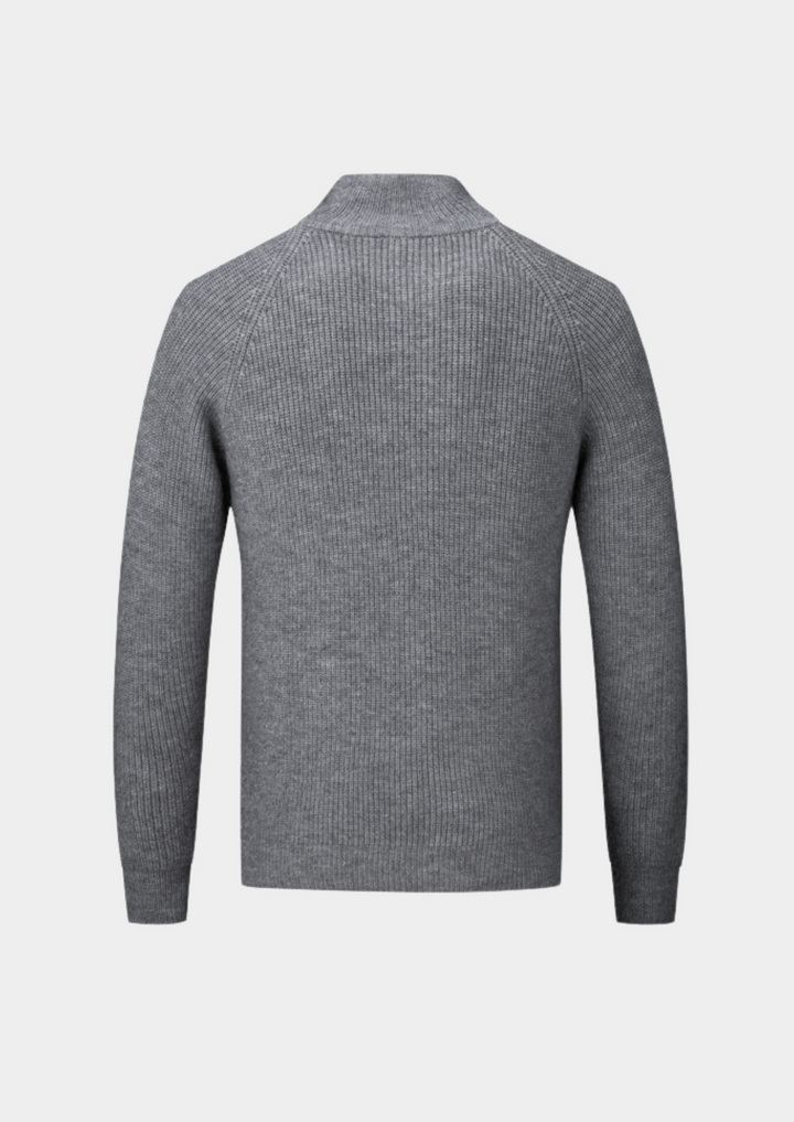 Sorrento Wool Zip Cardigan