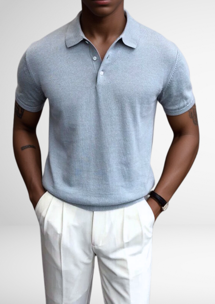 Cannes Knit Polo Shirt