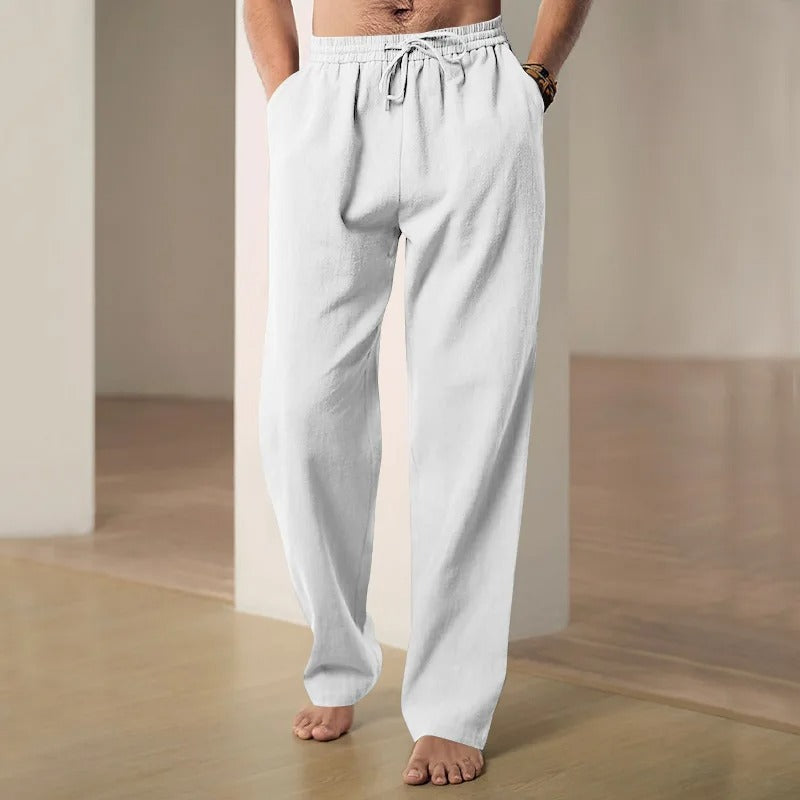 Ibiza Lightweight Linen Trousers