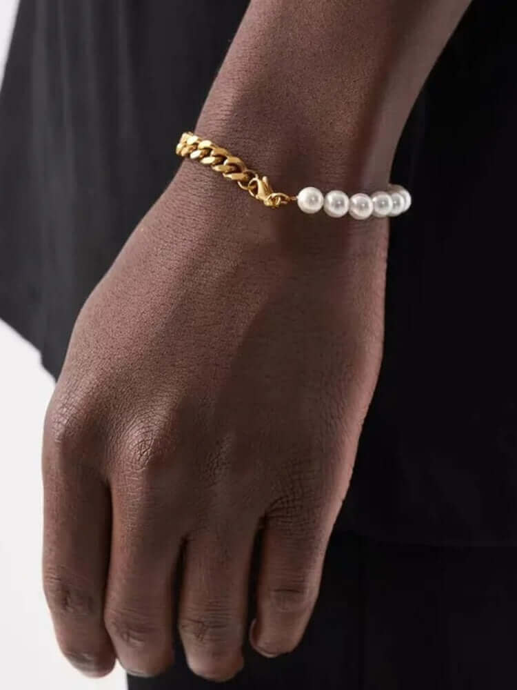 Hampton Pearl Link Bracelet