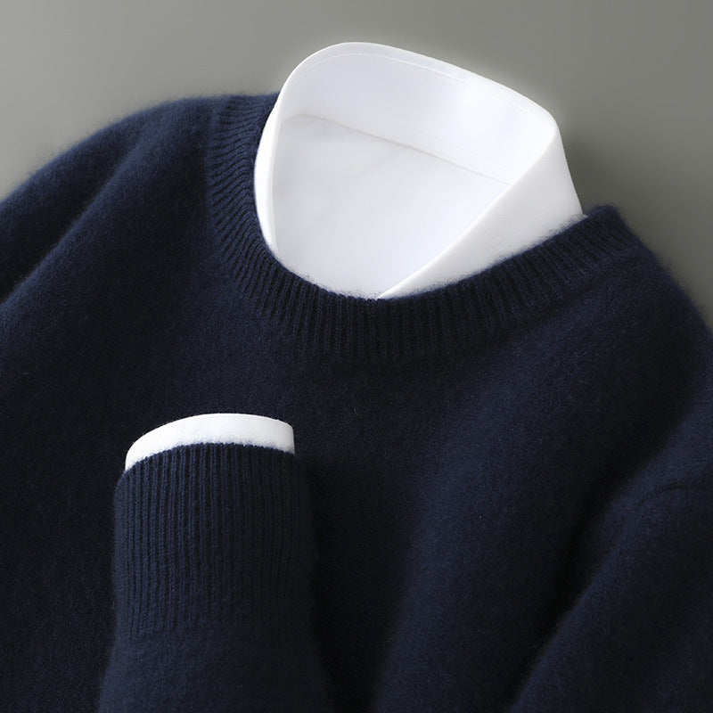 Cashmere Sweater — Mock-Neck & Crew