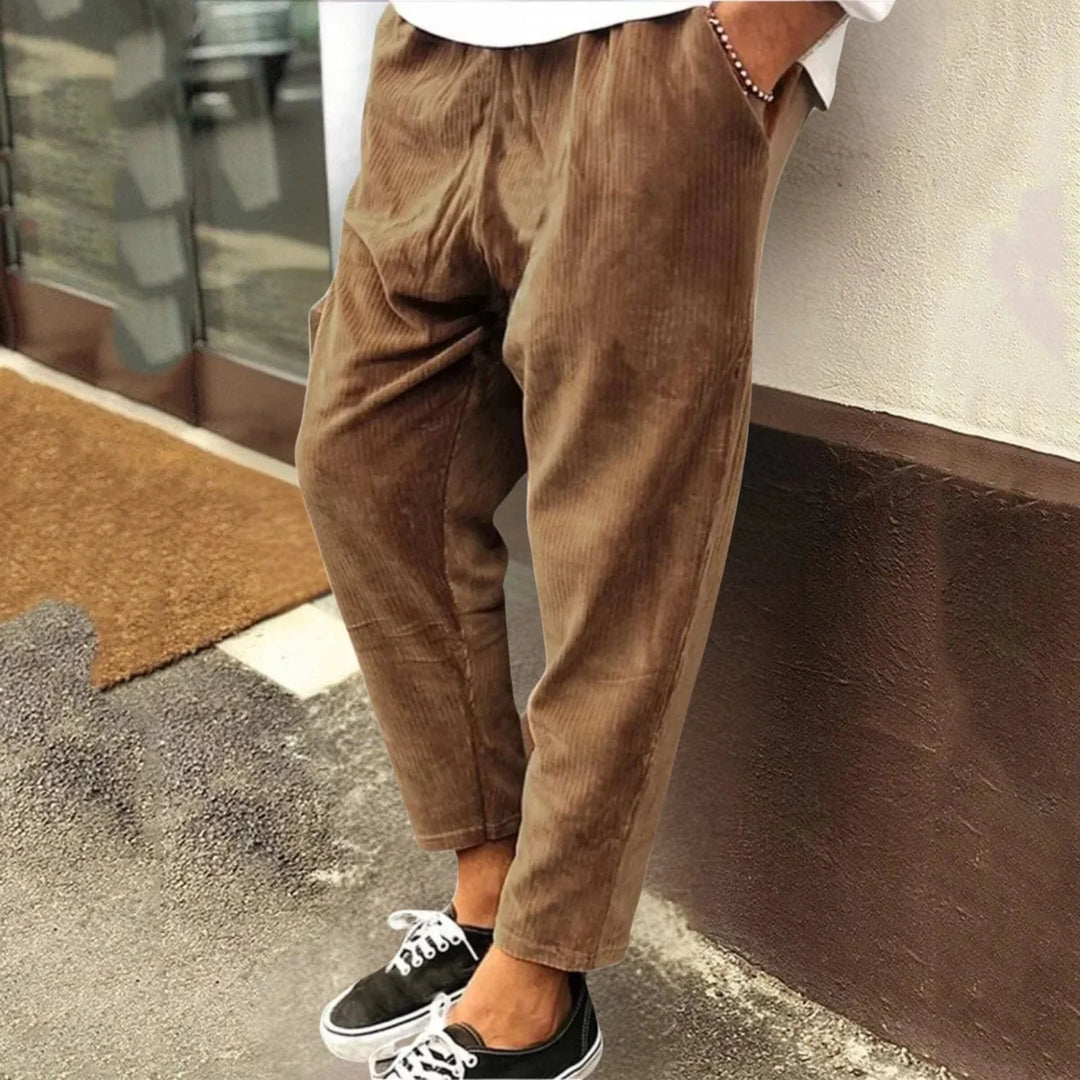 Chic Corduroy Trousers